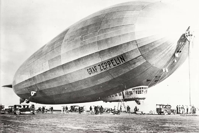 Le dirigeable Zeppelin